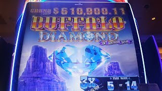 BIG WIN - BONUS / NEW BUFFALO DIAMOND / SLOT MACHINE
