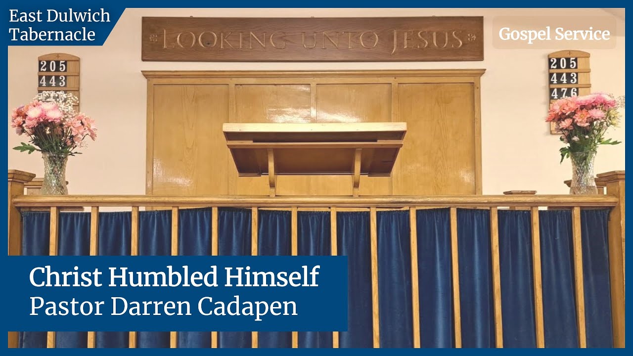 Christ Humbled Himself