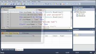 Visual Basic Tutorial - 14 - Else If And Else