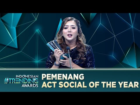 CONGRATS! Pratiwi Noviyanthi Jadi Trending Social Act Of The Year | INDONESIAN TRENDING AWARDS 2023