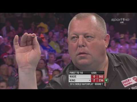 King vs Wade World Matchplay 2016 Round 1