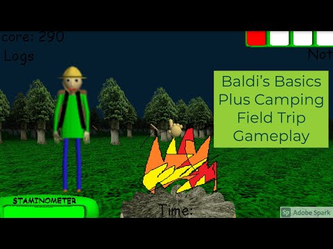 Baldi's Basics Plus - Camping Field Trip