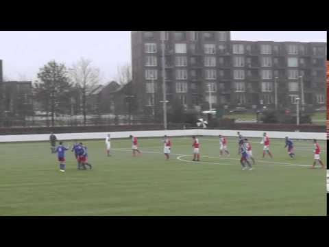 14 feb 2016 UVV 1 - VV De Dreef 1 com 5-7 Doelpunt VV De Dreef  (1-1)