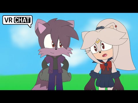 ANOTHER HERO FROM ANOTHER MULTIVERSE?? Sailor Peace Meets Dark Box During a Break - VRChat