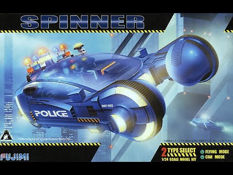 What's in the Box - Fujimi 1/24 Bladerunner Police Spinner