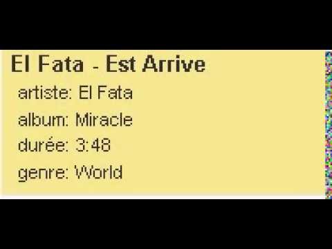 El fata - Est arrive