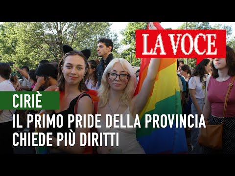 CIRIÈ. Il primo pride della provincia chiede più diritti