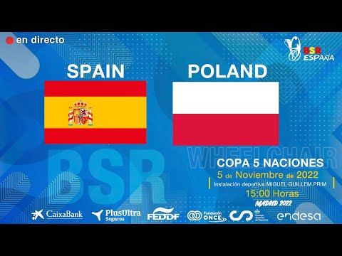 5 Nations Cup Madrid 2022 | Partido 6 | España - Polonia