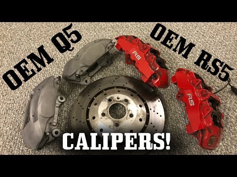 B8.5 S4 Getting 4 Piston Q5 Brembo Brake Upgrade!