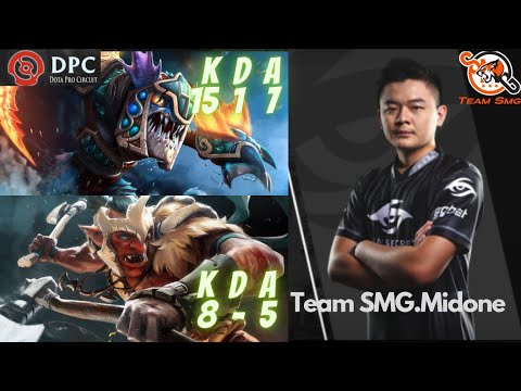 Team SMG [Midone] vs Army Geniuses - Carry perspective | 2 Match | DPC 2021 SPRING ESL ONE | Dota 2