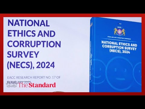 EACC launches corruption survey 2024, giving bribes most common corruption at 52%