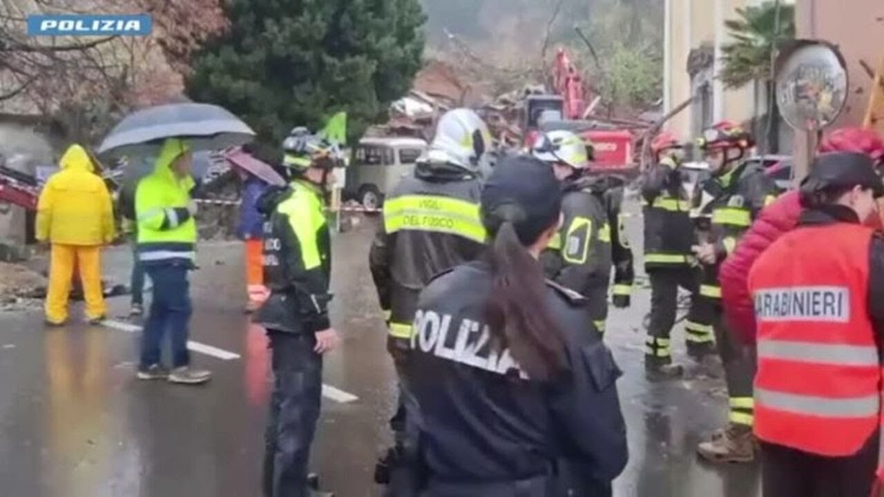 Frana travolge casa, sgomberata la zona