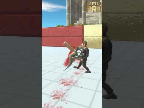 Angry Joe vs Velociraptor - Animal Revolt Battle Simulator