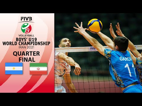 ARG vs. IRI - Full Match | Quarter Final 4 | Boys U19 World Champs 2021