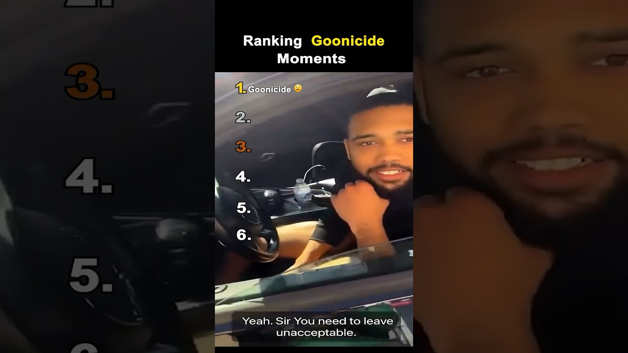 Ranking Goonicide Moments