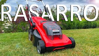 Review EINHELL Professional Akku Rasenmäher RASARRO 36/40 Variante 500 m² - MÄCHTIG Power!