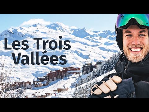 Skiing in the worlds largest Ski-Resort: Les Menuires, les 3 Vallées 🇫🇷