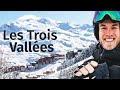 Skiing In The Worlds Largest Ski Resort Les Menuires Les 3 Vallées