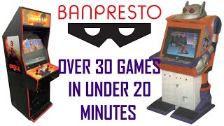 Over 30 Banpresto Arcade Games In Under 20 Minutes