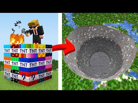 Testing Every TNT in Minecraft!