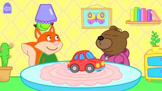 Fox Family Happy Days Game for Kids by VexTrex Channel