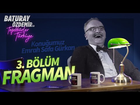 3. Bölüm Fragman (Konuk: Emrah Safa Gürkan) | Baturay Özdemir ile Teşekkürler Türkiye @OMNIBUSLIVE