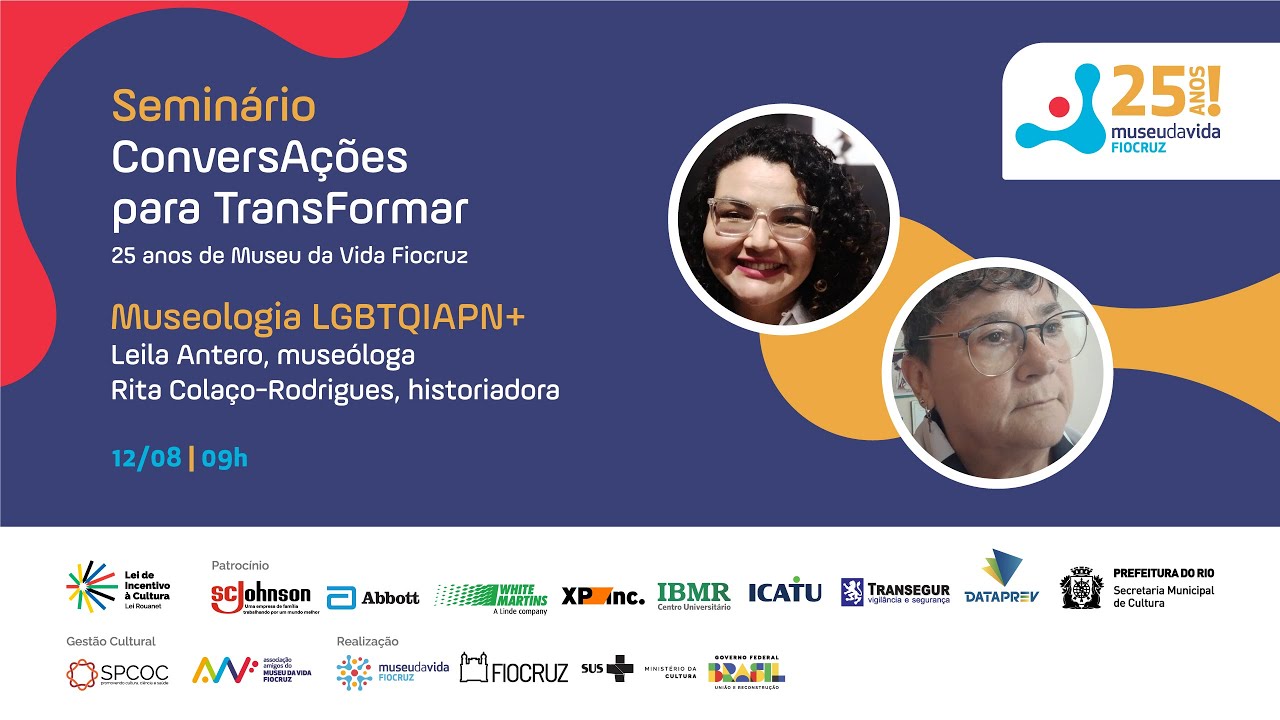 Leila Antero e Rita Colaço-Rodrigues | Museologia LGBTQIAPN+