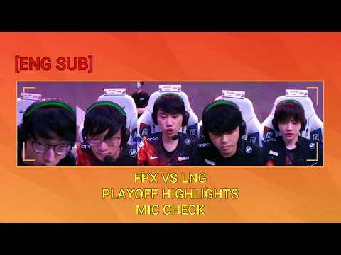 [ENG SUB] FPX VS LNG SUMMER PLAYOFFS HIGHLIGHTS | FPX SHENANIGANS
