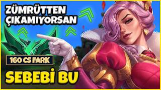 ZÜMRÜTTEN ÇIKAMIYORSAN SEBEBİ BU (160 CS FARK ATTIM)