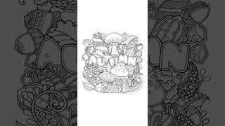 Mushrooms Coloring Pages