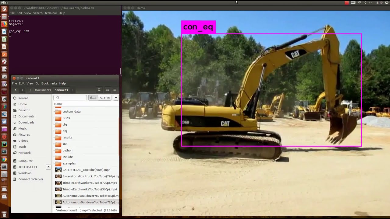 Construction Site Object Detection with Deep Learning, YOLO v3