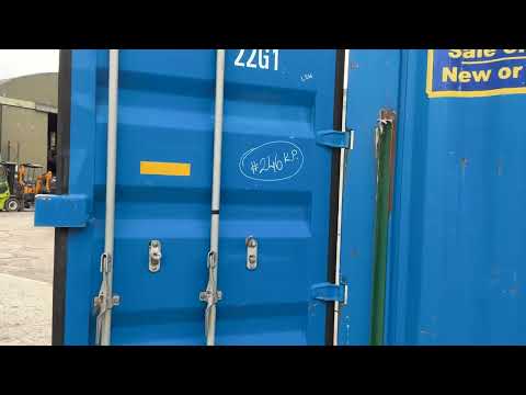10ft x 8ft steel shipping / storage container..... - Image 2