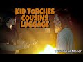 KID TORCHES COUSIN S LUGGAGE OVER VACATION DISPUTE Reaction Video By Josh Myers United