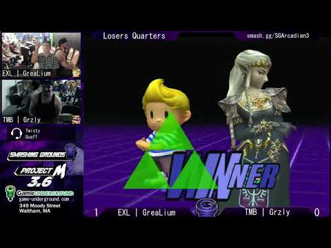 SG Fall 2018 Arcadian LQ - EXL | GreaLium (Lucas) vs TMB | Grzly (Zelda)