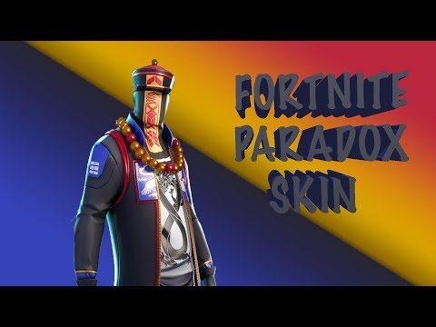 fortnite new paradox skin console player - paradox fortnite gameplay