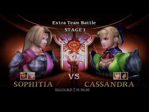 Soulcalibur 2 HD Online - Extra Team Battle Hardest Difficulty