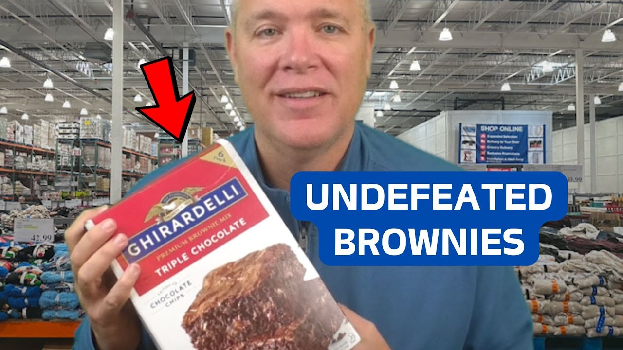 Making Ghirardelli Chocolate Brownies from Costco
