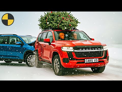 CHRISTMAS CHAOS on Icy Roads in BeamNG.drive