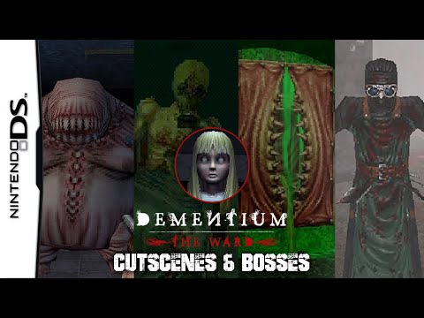 Dementium: The Ward (Nintendo DS) - ALL Bosses & Cutscenes (4K60 Walkthrough)