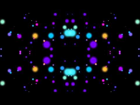 Club Visuals 640  - Color Particles Motion Background Video Loop HD