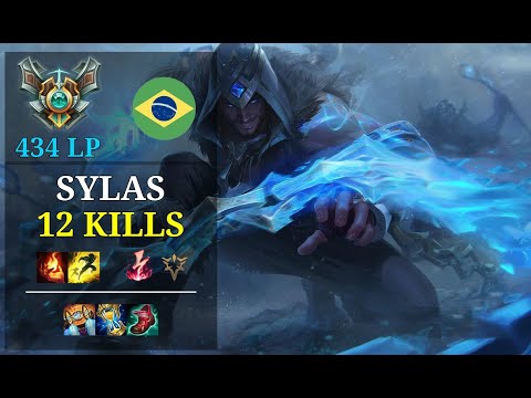 Sylas Support vs Rell - 12 kills - 4Fün BR Grandmaster (434 LP) Patch 11.3