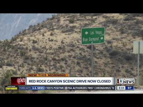 Red Rock Canyon Scenic Drive now closed