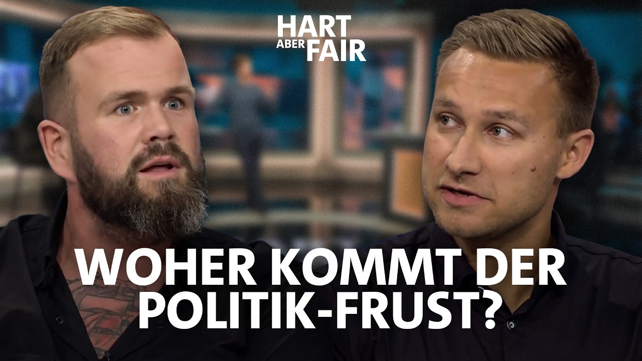 Diskussion vor den Landtagswahlen in Sachsen-Anhalt bei Hart aber fair