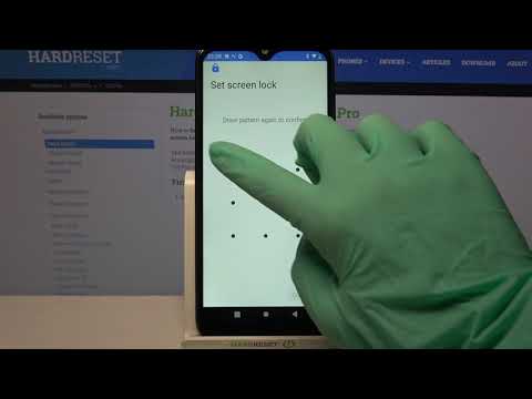 Lock Screen Settings - OUKITEL C15 Pro and Lock Method