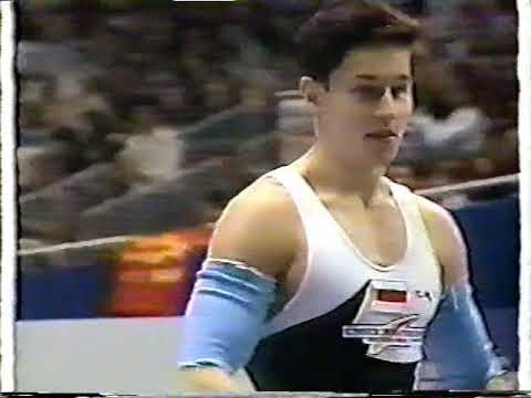 1994 World Team Gymnastics Championships - Men's Team Final, Part 1 (Japanese TV)