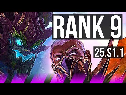 MAOKAI & Lux vs PYKE & Ezreal (SUP) | Rank 9 | NA Challenger | 25.S1.1