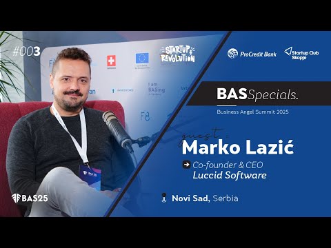 BAS Specials #003 | From Berlin Architect to Silicon Valley Stage: Marko Lazić’s Startup Journey