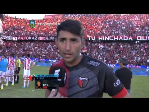 Ruiz: "No nos gusta".  Colón 0 - Unión 0. Fecha 24. Primera División 2015. FPT.