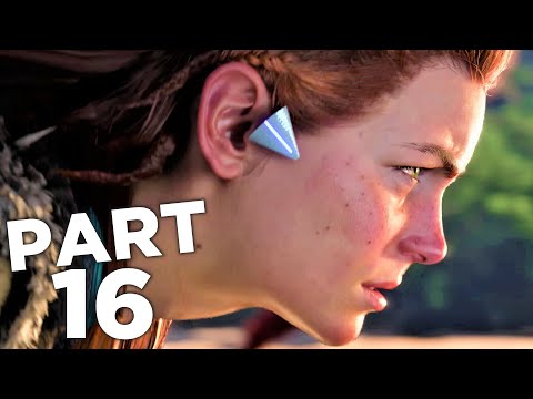 HORIZON FORBIDDEN WEST PS5 Walkthrough Gameplay Part 16 - GRIMHORN BOSS FIGHT (2022)