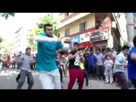 ICC T20 Worldcup 2014 Flash Mob By The Sylhet khajanchibari International School & College.